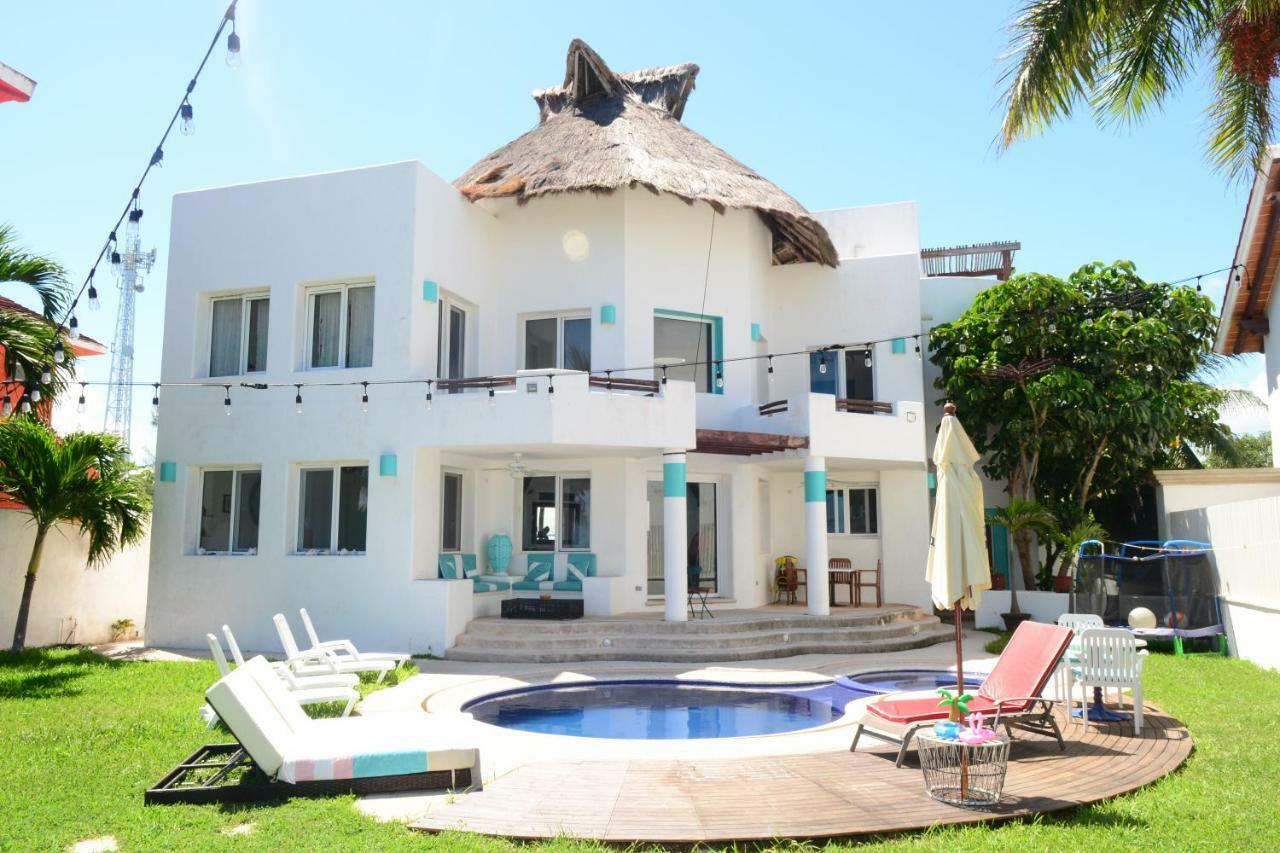 Bella Casa Privada Junto Al Mar Caribe Villa Cancun Bagian luar foto