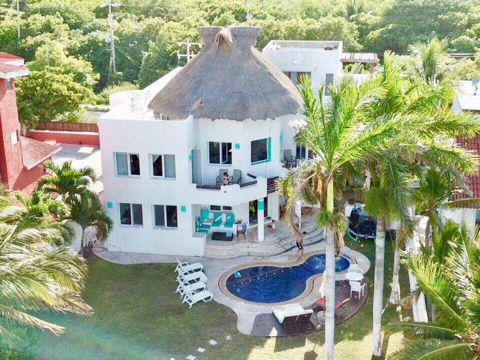 Bella Casa Privada Junto Al Mar Caribe Villa Cancun Bagian luar foto